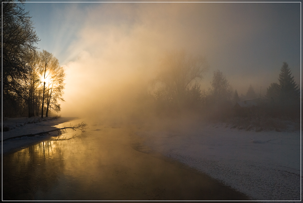 Morning Fog Landscape Photos